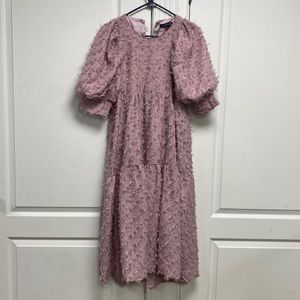Indefeir- Textured High/Low Party Dress - NWT - S